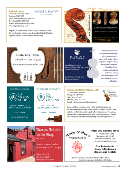 Strings Magazine Buyer's Guide 2026